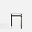 Stół czarny metalowy HAPPIANO 60 cm - 1