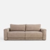 Sofa rozkładana sztruksowa beżowa URBAN - 1