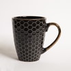 Kubek ceramiczny czarny BRESCA 360 ml - 1