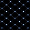 160 lampek LED rozmieszczonych na powierzchni 2x2 metra.