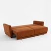 Sofa 3-osobowa pomarańczowa ANDORA - 3