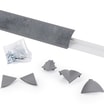 Listwa przyblatowa EGGER metal rock antracytowy - 2