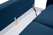 Sofa rozkładana granatowa MIDORI - 4