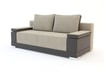 Sofa z ekoskórą beżowa RIMINI - 2