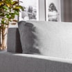 Sofa rozkładana szara TAGO - 3