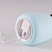 Lampka nocna silikonowa niebieska LED RGB MIŚ - 4