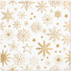 Serwetki bożonarodzeniowe SHINY SNOWFLAKES 20 szt. - 1