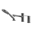 Bateria wannowa 3-otworowa titanium ARNIKA - 1