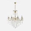 Żyrandol świecznikowy retro złoty CHATEAU 70 cm - 1