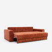 Sofa 3-osobowa rozkładana ruda MEGA NEW - 5