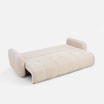 Sofa 3-osobowa rozkładana beżowa BESALU - 2