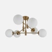 Lampa sufitowa kule złota DORADO 6 - 1