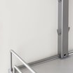 Cargo wysokie do szafki 40 cm, front wysuwny, chrom - 5