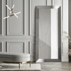 Lustro 60x120 cm w srebrnej ramie MILANO - 2