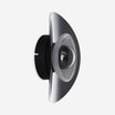 Kinkiet LED czarny chrom DIOP - 1