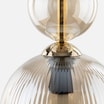 Lampa wisząca pojedyncza SOPHIA COGNAC - 4