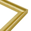 Lustro 40x130 cm w złotej ramie OSLO - 3