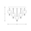 Lampa sufitowa GRESSA 19031-M - 3