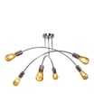 Lampa sufitowa chrom KORTE 6 - 1
