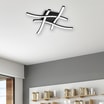 Lampa sufitowa czarna LED ROUTE hasztag - 2