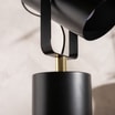 Lampa biurkowa reflektor czarno-złoty RESI - 5