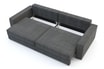 Sofa rozkładana 4-osobowa MARKOS szara - 4