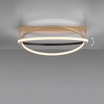 Lampa sufitowa LED Wi-Fi czarno-złota Q-BELUGA z pilotem - 3