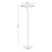 Lampa podłogowa LED czarna CORIT - 4