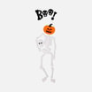 Naklejki żelowe ozdoby na halloween MIX - 4