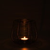 Świecznik na tealight, latarenka, złoty, 14cm - 3