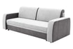 Sofa rozkładana jasnoszara NESSI - 2