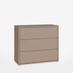 Komoda z 3 szufladami ALICE SPRINGS taupe - 5