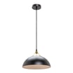 Lampa wisząca loftowa czarno-złota SARDA - 3