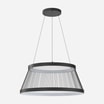 Lampa wisząca LED czarna BALU z pilotem - 1