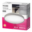 Plafon LED 60W srebrny ORO NUBE - 2