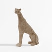 Figurka dekoracyjna złota PANTERA SIEDZĄCA 26 cm - 2