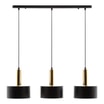 Lampa wisząca listwa czarno-złota LEO III - 1