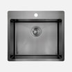 Zlewozmywak z baterią wielofunkcyjną OLFATO PRECIOUS TITANIUM 55x50,5 cm - 2
