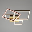 Lampa sufitowa LED obrotowa złoto brązowa FRAME 75 cm - 6