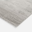 Dywan nowoczesny srebrny SAHARA 160x230 cm - 3