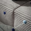 Sofa rozkładana szara ANAFI - 4