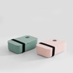 Lunchbox zielony LUNA PURE NORDIC 0,9 l - 4