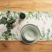 Bieżnik na stół, FLORES MOTYLE, 40x120 cm - 2
