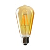 Żarówka ozdobna retro LED E27 4W barwa ciepła ORO-E27-ST64-FL-AMBER-4W - 1