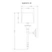 Kinkiet CLOE RLB94875-1W - 2