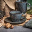 Talerz ceramiczny płytki SOSNOWY LAS 21 cm - 4