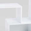 Regał biały ZIG ZAG 70 cm - 2