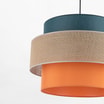 Lampa wisząca abażur TRIO JUTA - 3