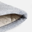 Rękawica kuchenna z podkładką JEANS COLLECTION szara - 2