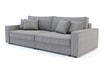 Sofa rozkładana 4-osobowa MARKOS jasnoszara - 2
